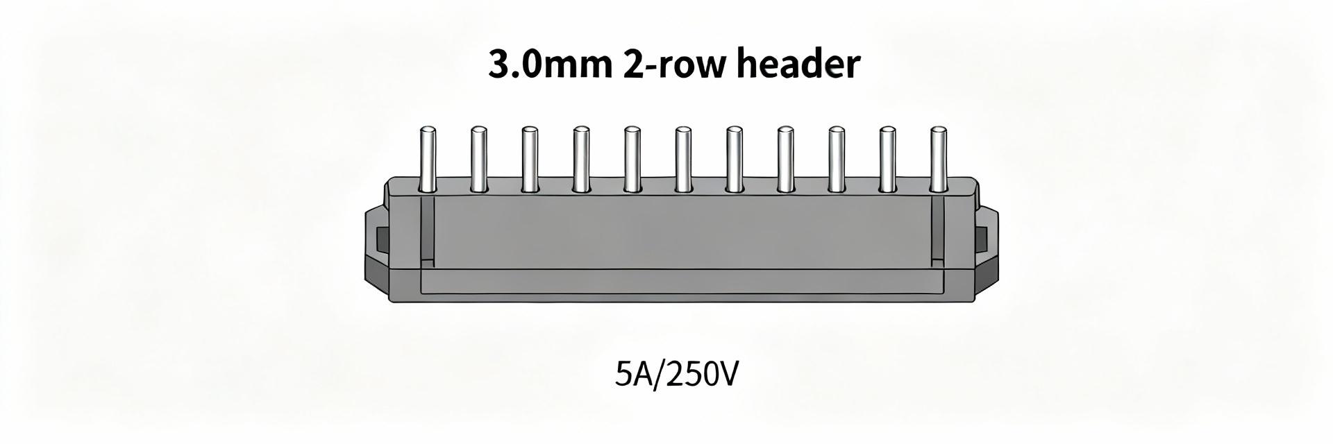 43045-0812 コネクタの機械的レイアウト